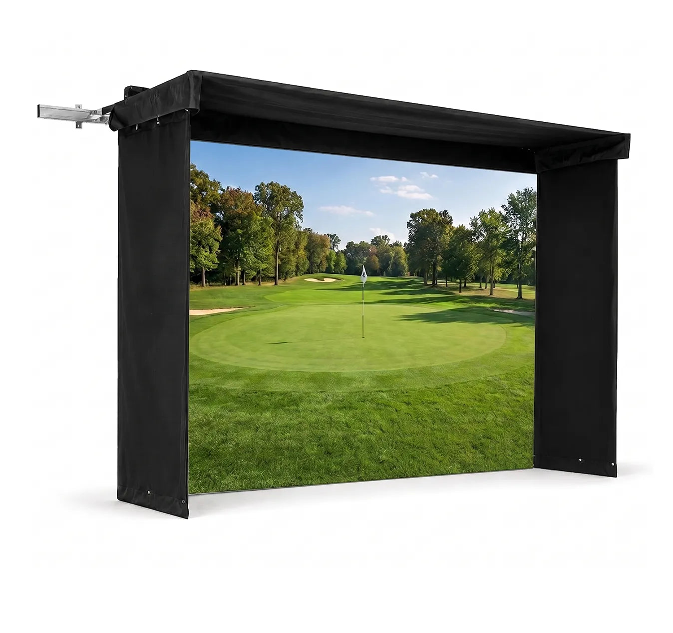 Vanish Lite Hybrid Retractable Golf Enclosure