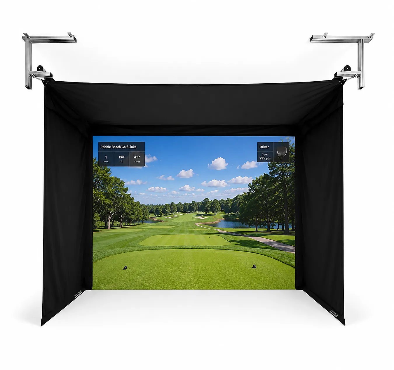 Vanish Retractable Golf Enclosure