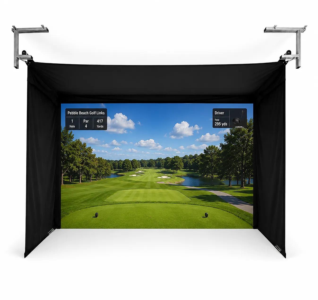 Vanish Retractable Golf Enclosure