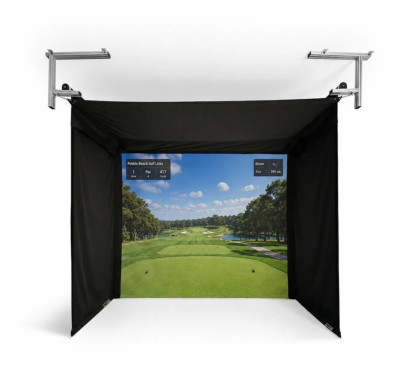 Vanish Retractable Golf Enclosure