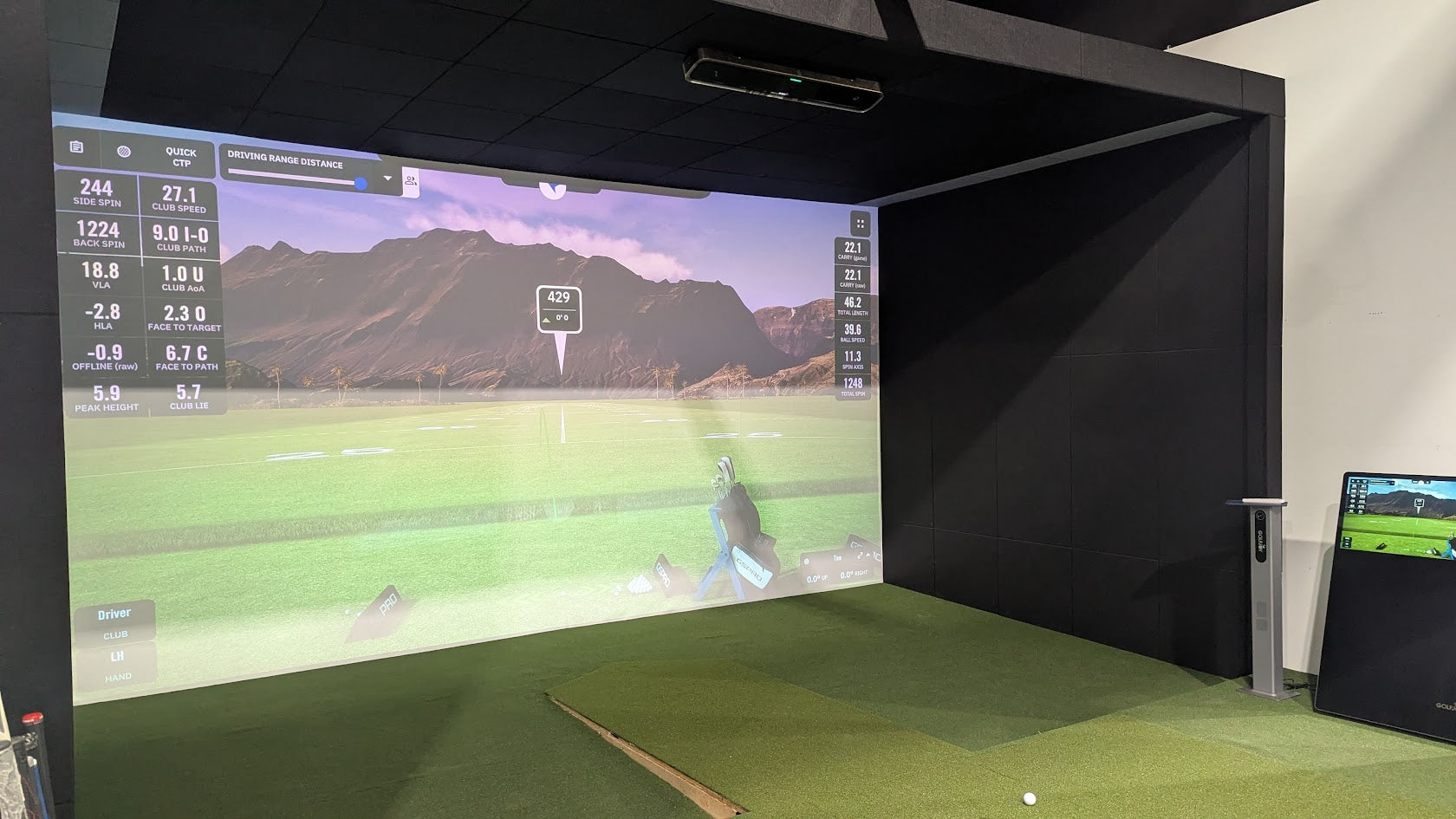 Golf Simulator Premium Wall Panels