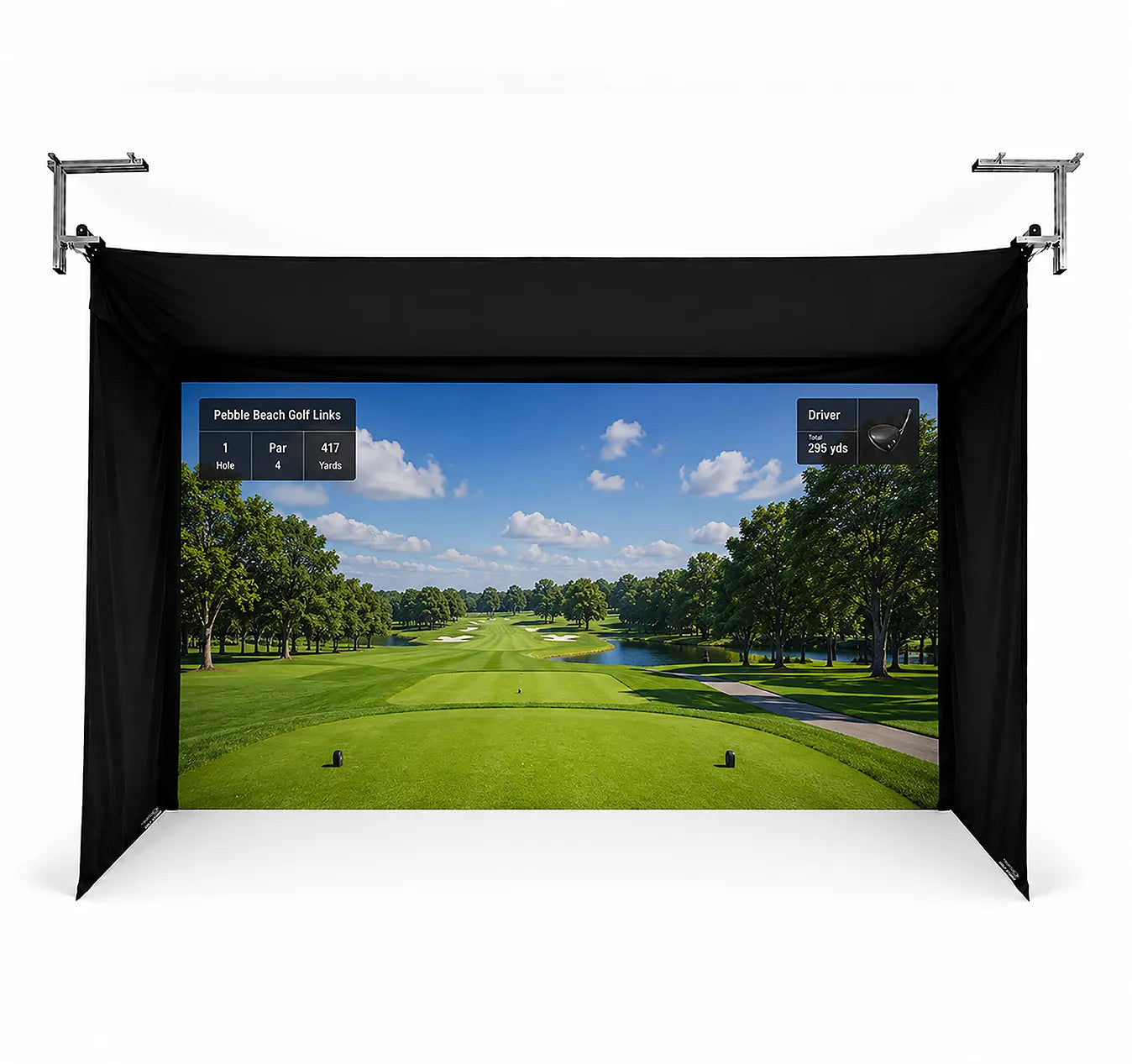 Vanish Retractable Golf Enclosure
