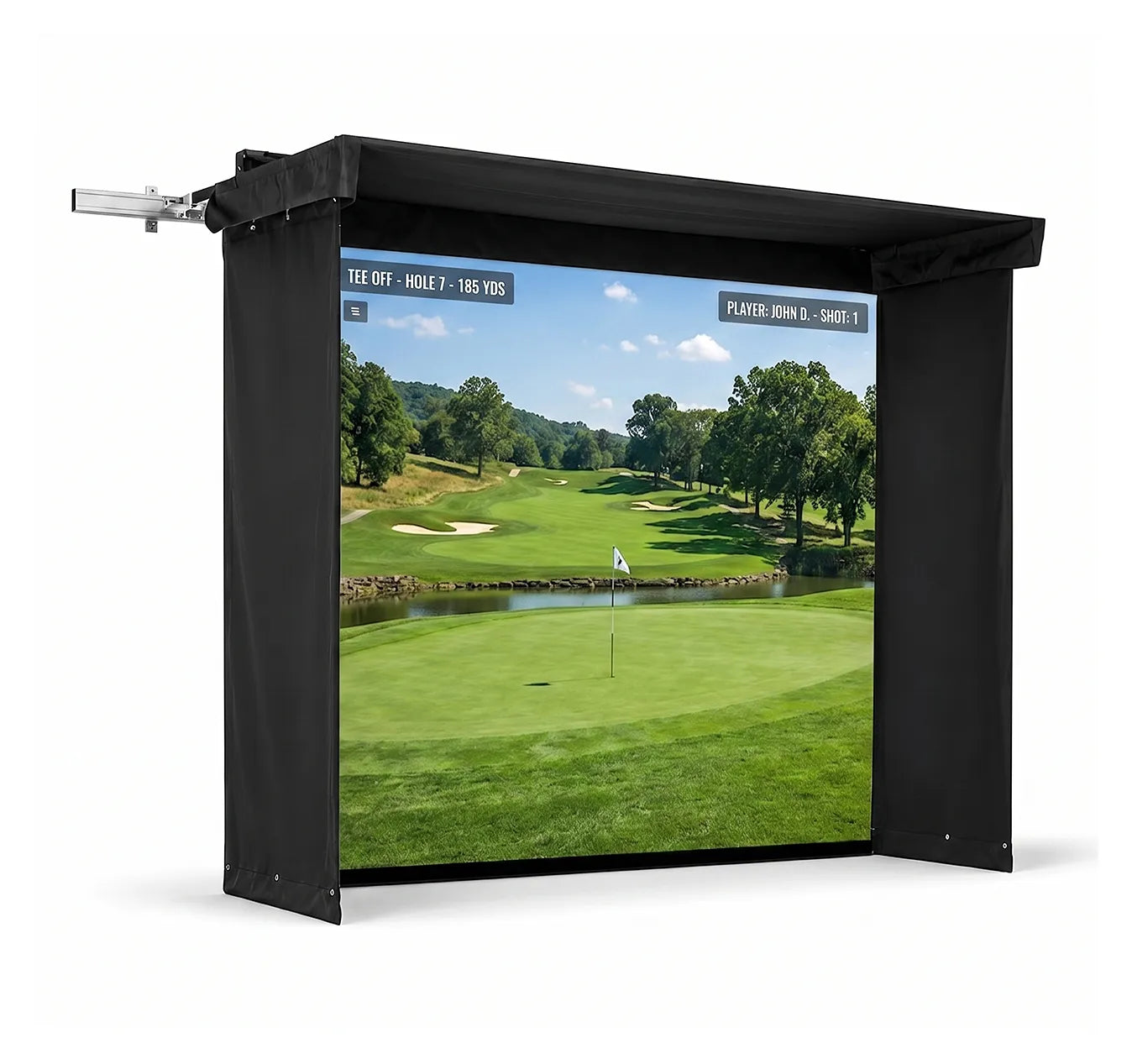 Vanish Lite Hybrid Retractable Golf Enclosure