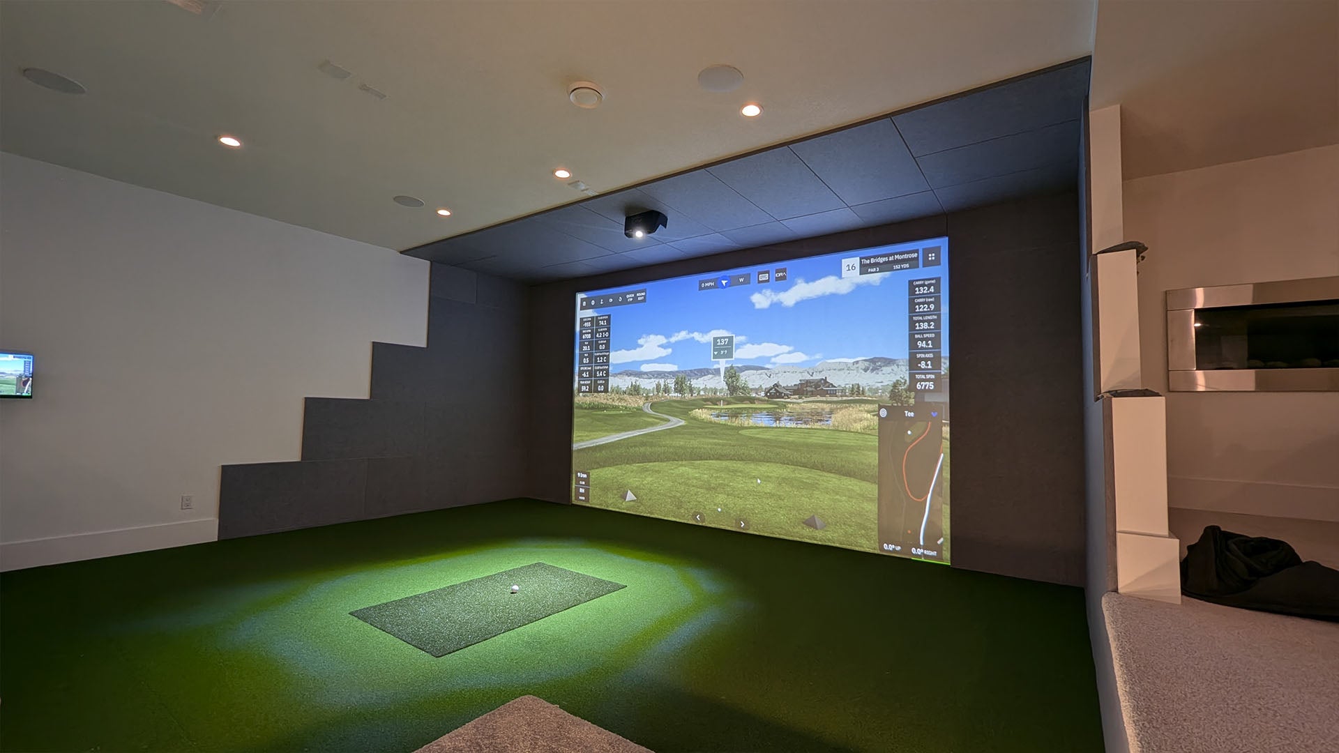 Golf Simulator Premium Wall Panels
